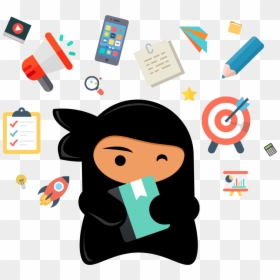 Cartoon, HD Png Download - cartoon ninja png