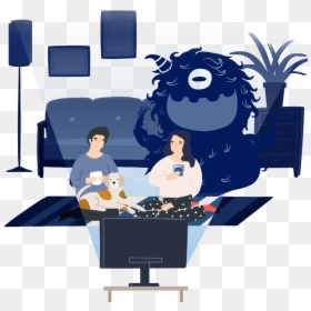 Cartoon, HD Png Download - moon cartoon png