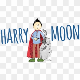 Harry Moon, HD Png Download - moon cartoon png