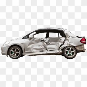 Car After Accident, HD Png Download - crashed car png