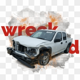 Holden Rodeo, HD Png Download - crashed car png