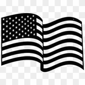 Transparent American Flag Clipart, HD Png Download - waving american flag clip art png