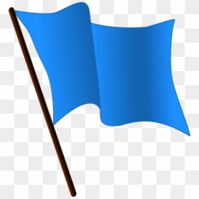 Blue Flag Waving Gif, HD Png Download - waving american flag clip art png