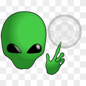 Alien Hand Clipart, HD Png Download - cartoon alien png
