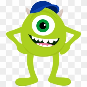 Mike Clipart Monsters Inc, HD Png Download - cartoon alien png