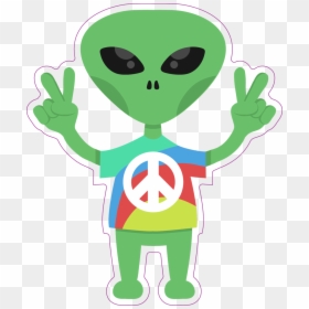 Alien Come In Peace, HD Png Download - cartoon alien png