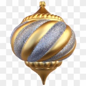 Christmas Ornament, HD Png Download - gold ornaments png