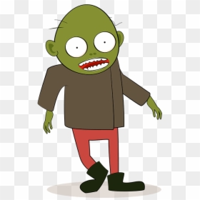 Zumbi Desenho Png, Transparent Png - cartoon zombie png
