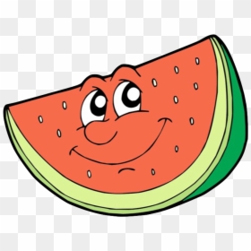 Cartoon Watermelon Clipart, HD Png Download - nubes animadas png