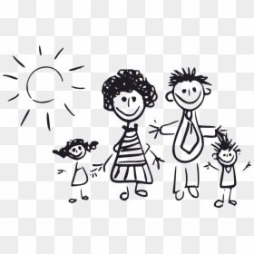 Familia Clip Art, HD Png Download - vectores png negro