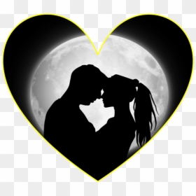 Silhouette Couple Image Png, Transparent Png - nubes animadas png