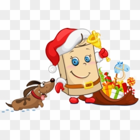 Cartoon, HD Png Download - gorro de natal png