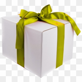 Transparent Background Green Gift Box Png, Png Download - birthday ribbon png