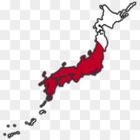 Japan Flag Country Png, Transparent Png - map clipart png
