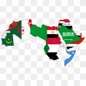Middle East And Africa Flag, HD Png Download - map clipart png