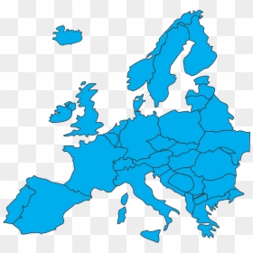 Europe Map Vector Png, Transparent Png - map clipart png