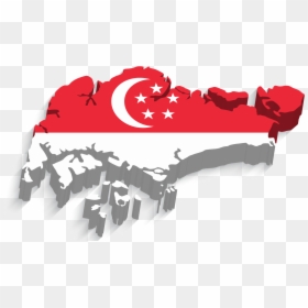 Transparent Singapore Map Clipart, HD Png Download - map clipart png