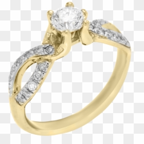 Engagement Ring, HD Png Download - anillos png