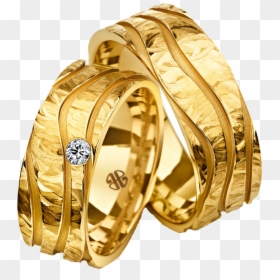 Aliança De Ouro Luxo, HD Png Download - anillos png