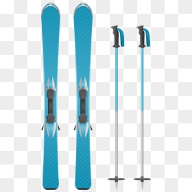 Skis Clip Art, HD Png Download - wooden pole png