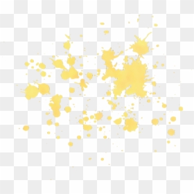Gold Paint Splatter Png, Transparent Png - gold paint splatter png