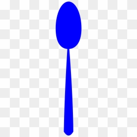 Blue Spoon Png, Transparent Png - spoon vector png