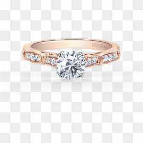 Engagement Ring, HD Png Download - gold rings png