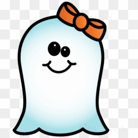 Girl Ghost Clip Art, HD Png Download - cute halloween png