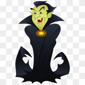 Halloween Vampire Clipart, HD Png Download - cute halloween png