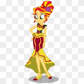 Mlp Eg Dance Magic Sunset Shimmer, HD Png Download - flamenco png