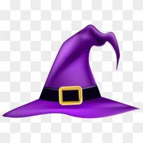 Halloween Witch Hat Clipart, HD Png Download - cute halloween png