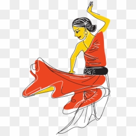 Illustration, HD Png Download - flamenco png