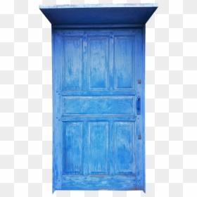 Blue Door Transparent, HD Png Download - old wood png