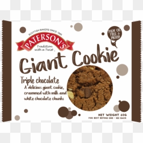 Chocolate Chip Cookie, HD Png Download - milk and cookies png
