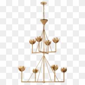 Visual Comfort And Co. Julie Neill Alberto 49 Inch, HD Png Download - gold chandelier png