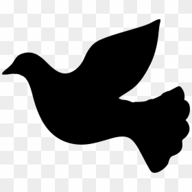 Holy Spirit Silhouette, HD Png Download - wings silhouette png