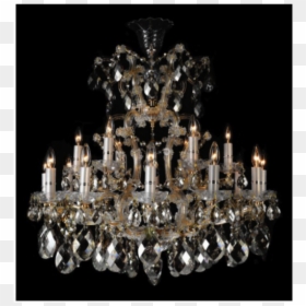 Chandelier, HD Png Download - gold chandelier png