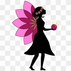 Elfen Und Feen Silhouette, HD Png Download - wings silhouette png