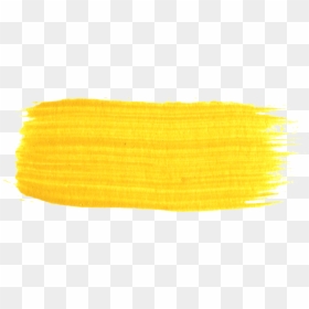 Pincel Verde E Amarelo, HD Png Download - white paint brush stroke png