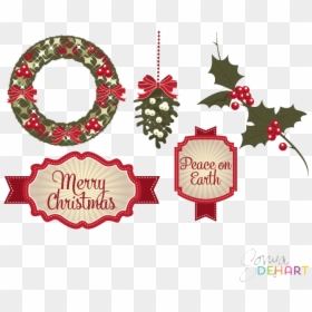 Christmas Elements Clipart, HD Png Download - christmas divider png