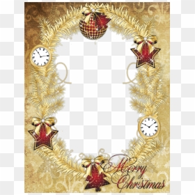 Frame Merry Christmas Png Transparent, Png Download - christmas divider png