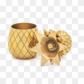 Shot Glass, HD Png Download - gold pineapple png