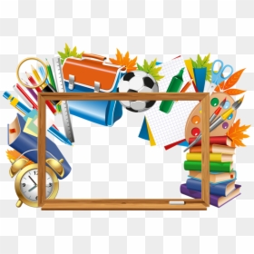 Moldura Dia Do Professor, HD Png Download - molduras png download
