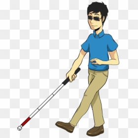Person With Disability Clipart, HD Png Download - guy walking png
