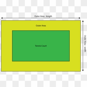Tennis Court Png, Transparent Png - tennis court png