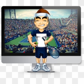 Audience In Tennis, HD Png Download - tennis court png