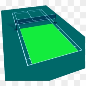 Tennis Court, HD Png Download - tennis court png
