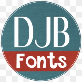 Djb Fonts, HD Png Download - red marker circle png