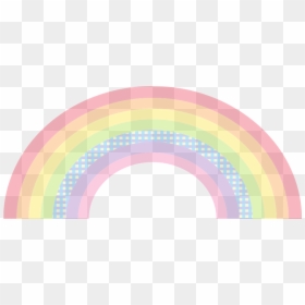 Arcoiris Pastel Png, Transparent Png - pastel rainbow png