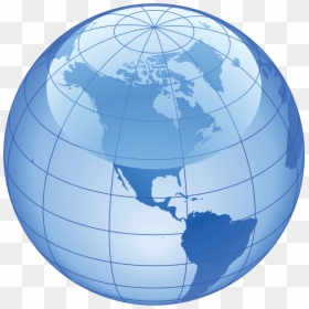 Map Magnetic North True North, HD Png Download - globe.png